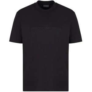Emporio Armani - T-shirt - Zwart - Heren