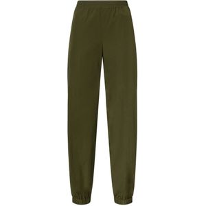 Fabiana Filippi, Dames, Broeken, Groen, Maat: XS Polyamide,