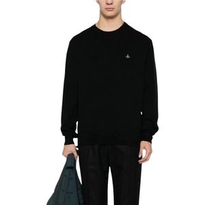 Vivienne Westwood, Heren, Truien, Zwart, Maat: S