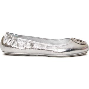 Tory Burch, Dames, Schoenen, Grijs, Maat: 39 EU Leer,