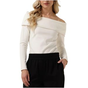 Selected Femme, Dames, Tops, Wit, Maat: M Nylon,