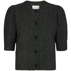 Neo Noir, Dames, Truien, Grijs, Maat: 2XL Wol,