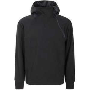C.p. Company, Heren, Sweatshirts & Hoodies, Zwart, Maat: S Katoen,