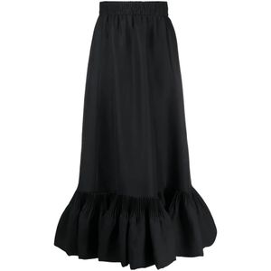 Valentino, Dames, Rokken, Zwart, Maat: 2XS Zijde,