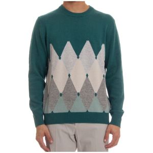 Ballantyne, Heren, Truien, Groen, Maat: M Kasjmier,