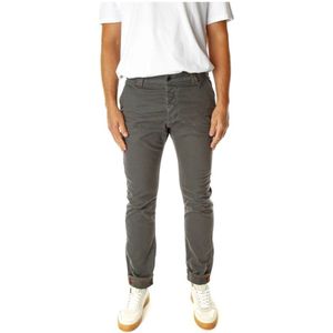 Blue de Gênes, Heren, Broeken, Grijs, Maat: W31 L32