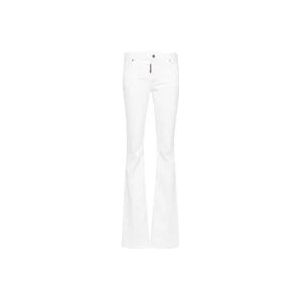 Dsquared2 Witte Skinny Jeans , White , Dames , Maat: XS