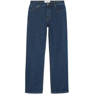 Ami Paris, Heren, Jeans, Blauw, Maat: W28 Katoen,