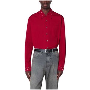 Our Legacy, Heren, Overhemden, Rood, Maat: L
