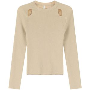 Imperial, Dames, Truien, Beige, Maat: M Viscose,
