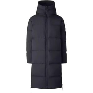 Canada Goose, Heren, Mantels, Zwart, Maat: S Zijde,