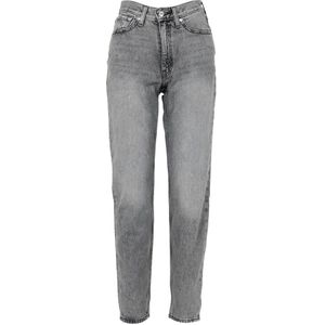 Levi's, Dames, Jeans, Grijs, Maat: W27 L30 Leer,