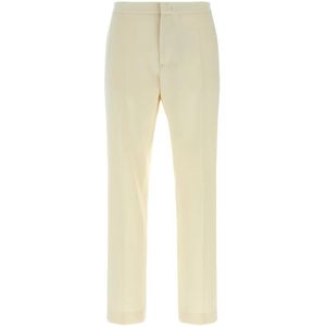 Fabiana Filippi, Dames, Broeken, Wit, Maat: 2XS Viscose,