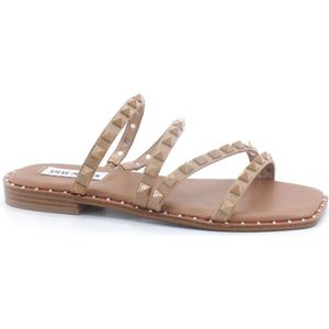 Steve Madden, Dames, Schoenen, Beige, Maat: 35 1/2 EU Leer,