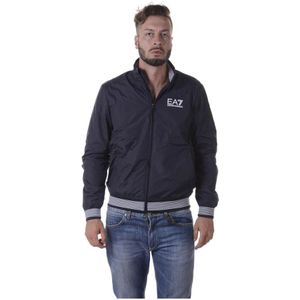 Emporio Armani Ea7, Heren, Jassen, Blauw, Maat: XL