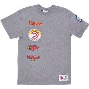 Mitchell & Ness, Heren, Tops, Grijs, Maat: S