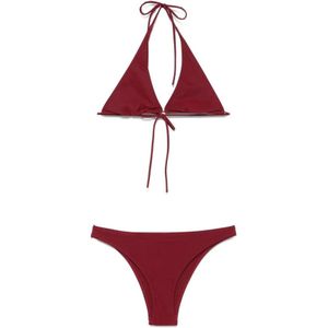 Lido, Dames, Badkleding, Rood, Maat: S Polyamide,