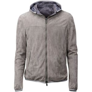 Gimo's, Heren, Jassen, Beige, Maat: 2XL Leer,