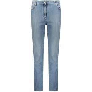 Moschino, Dames, Jeans, Blauw, Maat: 2XS Katoen,