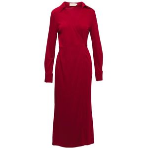 Wakakuu Icons, Dames, Jurken, Rood, Maat: XS Poliester,