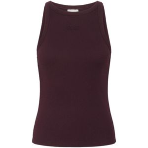 Gestuz, Dames, Tops, Rood, Maat: XL Katoen,