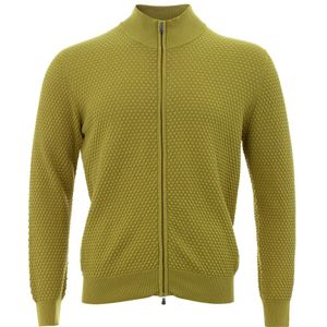 Gran Sasso, Heren, Truien, Groen, Maat: L Katoen,