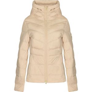 Canada Goose, Dames, Jassen, Beige, Maat: S Linnen,