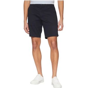 Calvin Klein - Slim Stretch Shorts - Donkerblauw - Katoen - Elastaan