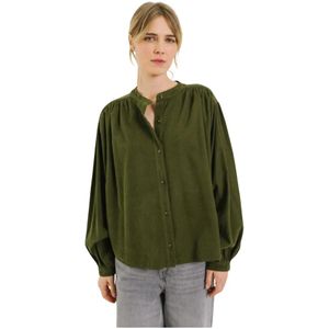 Sacrécoeur, Dames, Blouses & Shirts, Groen, Maat: XS