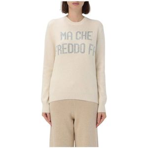 MC2 Saint Barth, Dames, Truien, Beige, Maat: XS Kasjmier,