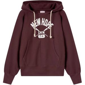 Champion, Heren, Sweatshirts & Hoodies, Bruin, Maat: L Katoen,