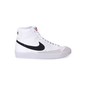 Nike Blazer Mid 77 GS Sneakers , White , Dames , Maat: 38 1/2 EU