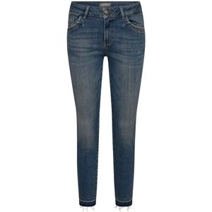 MOS Mosh, Dames, Jeans, Blauw, Maat: W25