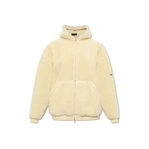 Balenciaga Fleece hoodie , Beige , Dames , Maat: XL