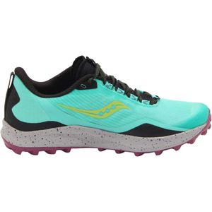 Saucony - Peregrine 12 - Trailrunningschoenen - Cool Mint-Acid
