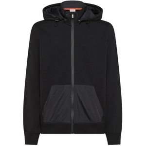 Sun68, Heren, Sweatshirts & Hoodies, Zwart, Maat: S