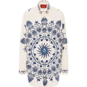 La DoubleJ, Dames, Blouses & Shirts, Veelkleurig, Maat: L Katoen,