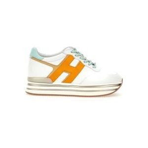 Hogan Witte Sneakers , White , Dames , Maat: 37 1/2 EU