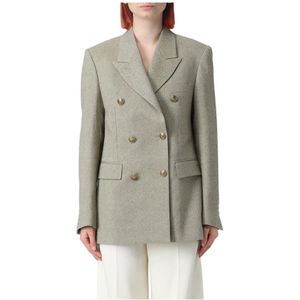 Golden Goose, Dames, Jassen, Beige, Maat: XS