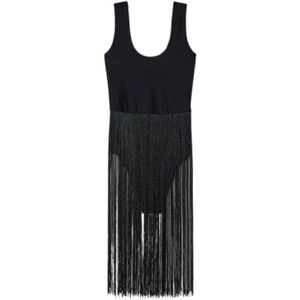 Twinset, Dames, Tops, Zwart, Maat: S