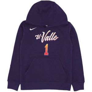 Nike Devin Booker NBA Club Hoodie , Purple , Heren , Maat: XL