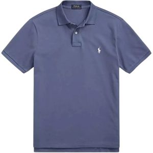 Ralph Lauren, Heren, Tops, Blauw, Maat: S Katoen,