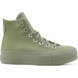 Converse - Chuck Taylor All Star Lift Platform Leather - Fitness-schoenen - Utility/Silver