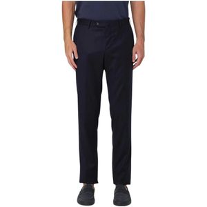 PT Torino, Heren, Broeken, Blauw, Maat: 3XL Wol,