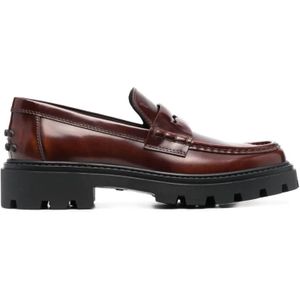 Tod's, Dames, Schoenen, Bruin, Maat: 41 EU Leer,