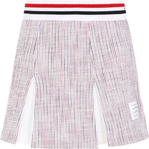 Thom Browne, Dames, Rokken, Veelkleurig, Maat: XS Katoen,