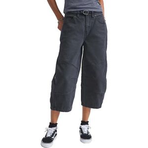 Vans, Dames, Jeans, Zwart, Maat: W26 Katoen,