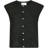 Neo Noir - Everest - Gebreid Vest - Zwart