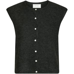 Neo Noir - Everest - Gebreid Vest - Zwart