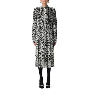 Dolce & Gabbana, Dames, Jurken, Veelkleurig, Maat: S Zijde,